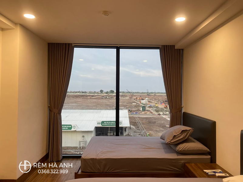 Công Trình hệ thống rèm cửa cho Tòa nhà chuyên gia và VP tại khu CN Liên Hà Thái - Thái Bình