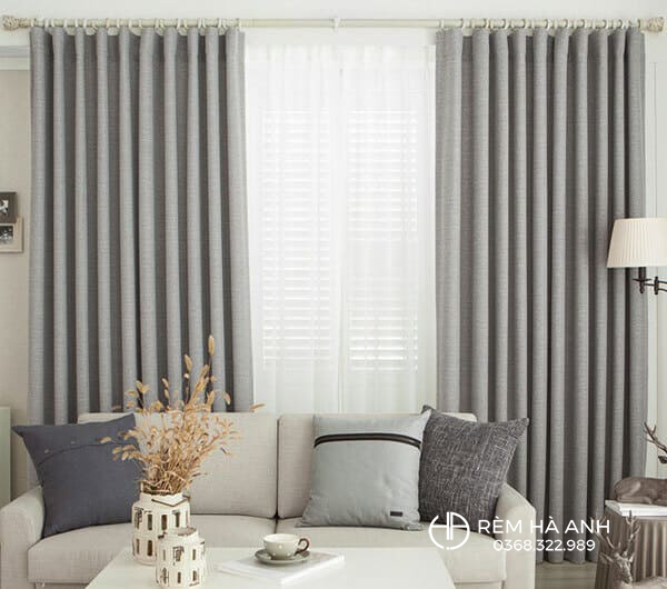 Rèm vải có độ bền cao và khả năng cản sáng lên tới 100%