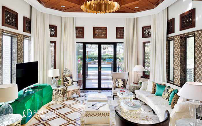 Lựa chọn rèm cửa có độ dài phù hợp với khung cửa