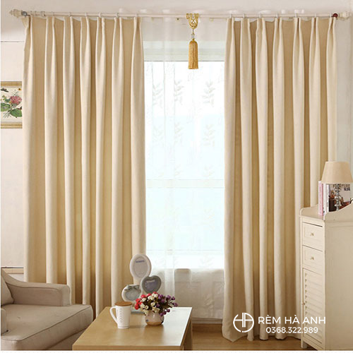 Rèm vải dễ dàng sử dụng và vệ sinh, thay thế