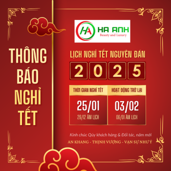 THÔNG BÁO LỊCH NGHỈ TẾT NGUYÊN ĐÁN ẤT TỴ 2025
